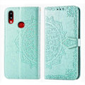 Pikkukuva 1 / 2: Mandala Samsung Galaxy A10s Flip kotelot - Syaani Green