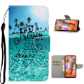 Miniatyrbillede 1 af 2: Wonderland Samsung Galaxy A11 etui - Aldrig Stop Drømme Blue