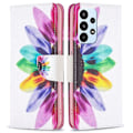 Pikkukuva 1 / 2: Wonderland Samsung Galaxy A73 flip kuoret - Auringonkukka Multicolor