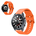 Miniatyrbild 1 av 2: Samsung Galaxy Watch 3 (45mm) simple silikon klockarmband - orange Orange