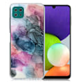 Miniatyrbillede 1 af 2: Marble Samsung Galaxy A22 5G Etui - Osmose of rose og green Multicolor