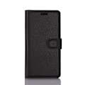 Miniatyrbillede 2 af 2: Sony Xperia XA1 stilfuldt læder-etui - Sort Black