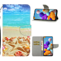 Miniatyrbillede 1 af 2: Wonderland Samsung Galaxy A21s Etui - Strand Multicolor