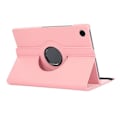 Pikkukuva 6 / 6: HAT-PRINCE Samsung Galaxy Tab A8 10.5 (2021) litchi tekstuuri nahkakotelo - Pinkki Pink