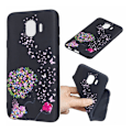 Miniatyrbillede 1 af 2: Samsung Galaxy J4 (2018) ophøjet mønster etui - Blomst og Sommerfugl Multicolor
