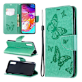 Pikkukuva 1 / 2: Butterfly Samsung Galaxy A70 kotelot - Vihreä Green