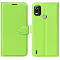 Miniatyrbillede 1 af 2: Klassisk Nokia G11 Plus Flip Etui - Grøn Green