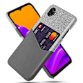Miniatyrbild 1 av 2: Bofink Samsung Galaxy Xcover 2 Pro skal med korthållare - Silver/Grå Silvergrå