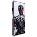 Miniatyrbillede 5 af 6: To-farvet ZTE nubia Red Magic 8 Pro / ZTE nubia Red Magic 8 Pro Plus læderetui - Transparent Transparent