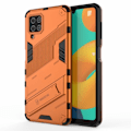 Pikkukuva 1 / 2: Iskunkestävä hybridikotelo Samsung Galaxy M32 - Oranssi Orange