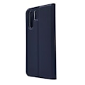 Miniatyrbild 2 av 2: Huawei P30 Pro plånboksfodral i läder med magnetstängning - blå Blå