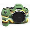Pikkukuva 1 / 2: Silikonikotelo Canon EOS R6 - Naamiointi Green