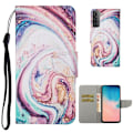 Miniatyrbillede 1 af 2: Wonderland Samsung Galaxy S21 Flip etui - Swirl Pattern Multicolor