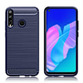 Pikkukuva 1 / 2: Carbon Flex kuoret Huawei P40 Lite E - Sininen Blue