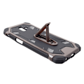 Miniatyrbild 2 av 2: Samsung Galaxy J6 Plus (2018) robust kombo fodral - Kaffe Brun