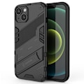 Pikkukuva 1 / 2: Shockproof Hybrid Suojakuori With A Modern Touch For iPhone 14 - Musta Black