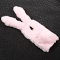Miniatyrbild 2 av 2: Fluffy Rabbit Samsung Galaxy J5 (2017) skal - Rosa Rosa