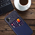 Miniatyrbild 2 av 2: Bofink Samsung Galaxy Xcover 2 Pro skal med korthållare - Blå Blå