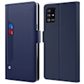 Pikkukuva 1 / 2: Phone Suojakotelo With Make-up Mirror And Slick Design For Samsung Galaxy A71 5G - Sininen Blue