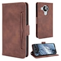 Miniatyrbillede 1 af 2: Modern-styled Læder Pung Etui til Nokia 7.3 - Brun Brown