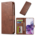 Miniatyrbillede 1 af 2: LC.IMEEKE Samsung Galaxy A71 Flip Etui - Kaffe Brown