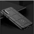 Miniatyrbild 2 av 2: Samsung Galaxy A50 robust fyrkantigt rutnätsfodral - Svart Svart