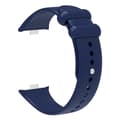 Xiaomi Smart Band 8 Pro ensfarvet silikonearmbånd - Midnatsblå Blue