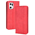 Pikkukuva 1 / 2: Bofink Vintage Vivo iQOO 9 Pro nahkakotelo - Punainen Red