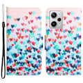 Pikkukuva 1 / 2: Wonderland Xiaomi Poco X5 Pro / Redmi Note 12 Pro / 12 Pro Speed Läppäkotelo - Love Heart Multicolor