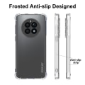 Miniatyrbild 4 av 6: ENKAY genomskinligt droppsäkert fodral för Huawei Mate 50 Transparent