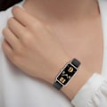 Miniatyrbillede 2 af 2: 16 mm silikoneurrem til Huawei og Casio-ur - Grøn Green