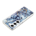 Miniatyrbillede 2 af 6: Marble Samsung Galaxy A14 Etui - Grå Silver grey