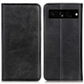 Pikkukuva 1 / 2: Google Pixel 7 Pro lompakkokotelo, aitoa nahkaa - Musta Black