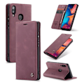 Pikkukuva 1 / 2: CaseMe Samsung Galaxy A20e Vintage kotelot - Punainen Red