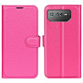 Miniatyrbillede 1 af 2: Klassisk ASUS Rog Phone 6 Flip Etui - Rose Pink