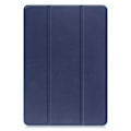 Pikkukuva 2 / 2: Kolminkertainen nahkakotelo Lenovo Tab M10 Plus (Gen 3) - Tummansininen Blue
