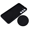 Pikkukuva 4 / 6: Matta nestesilikoninen kuori Samsung Galaxy S23 Plus - Musta Black
