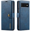 Miniatyrbillede 1 af 2: DG.Ming Google Pixel 6a 2-in-1 Pung Etui - Blå Blue