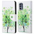 Pikkukuva 1 / 2: Wonderland Motorola Moto G62 5g Läppäkotelo - Vihreä Puu Green