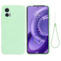 Miniatyrbillede 1 af 2: Matte Liquid silikone cover til Motorola Edge 30 Neo - Grøn Green
