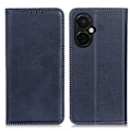 Pikkukuva 1 / 6: Lompakko-style Aitoa Nahkaa Läppäkotelo For OnePlus Nord CE 3 - Sininen Blue
