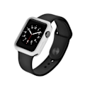 Miniatyrbillede 1 af 2: Apple Watch 38mm beskytter af gele - Hvid White