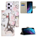 Miniatyrbillede 2 af 2: Wonderland Xiaomi Poco X5 Pro / Redmi Note 12 Pro / 12 Pro Speed Flip Etui - Tårn Multicolor
