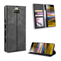 Pikkukuva 1 / 2: Sony Xperia 10 Plus vintage-tyylinen kotelo - Musta Black
