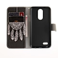 Pikkukuva 2 / 2: LG K4 2017 kuviollinen PU nahkakotelo - Unelma Sieppari Black
