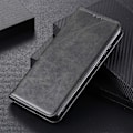 Pikkukuva 2 / 2: Lompakko-style Aitoa Nahkaa Läppäkotelo For Motorola Moto G9 Power - Musta Black