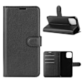 Pikkukuva 1 / 2: Wonderland iPhone 12 Pro Max flip kuoret - Musta Black