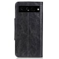 Pikkukuva 2 / 2: Alpha Google Pixel 7 Pro nahkainen läppäkotelo - Musta Black