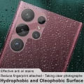 Pikkukuva 5 / 6: IMAK lasinen kamerasuoja akryylilinssi suojuksella Samsung Galaxy S23 Ultra -puhelimelle Transparent