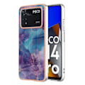 Miniatyrbillede 1 af 2: Marble Xiaomi Poco M4 Pro Etui - Lilla Purple